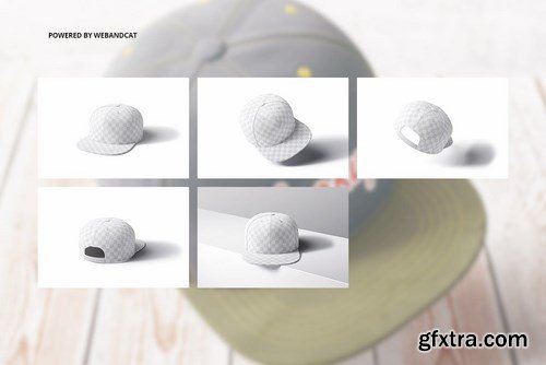 Snapback Cap Mockup