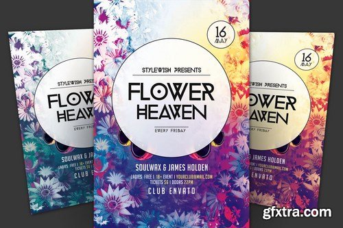 Flower Heaven Flyer