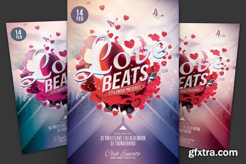 Love Beats Flyer