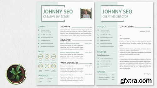 CV Resume Simple And Modern