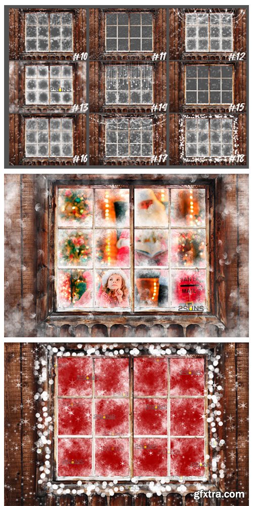 Window Frames Overlays Christmas Freeze 2139071