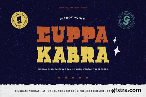 Cuppakabra Typeface