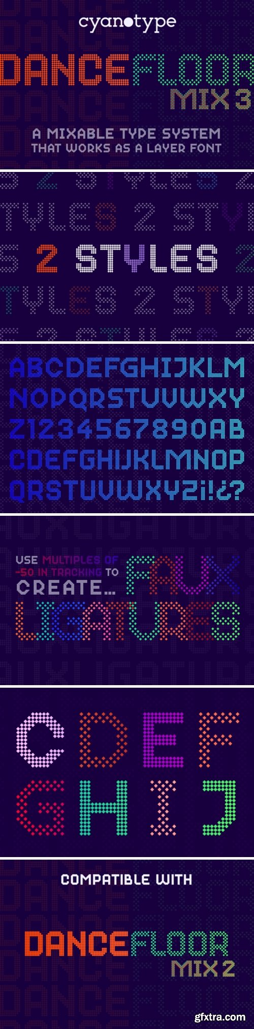 Dance Floor Mix 3 Font