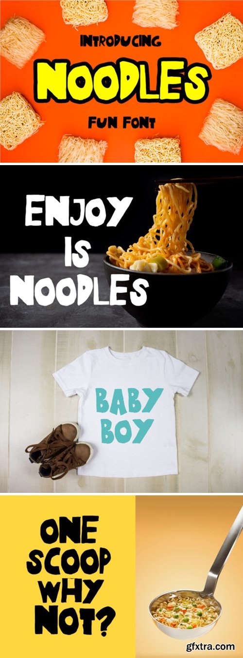 Noodles Font