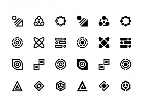 34 Abstract Icons - 34-abstract-icons