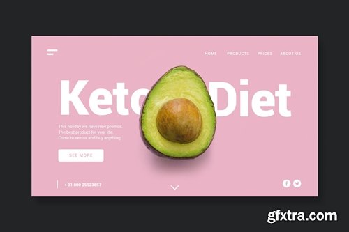 Keto Diet - Landing Page