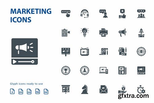 Marketing Icons Bundle