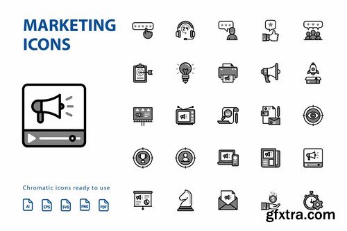 Marketing Icons Bundle