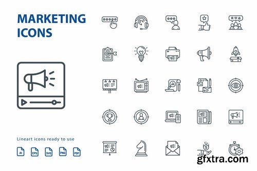 Marketing Icons Bundle