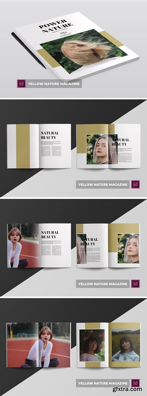 Yellow Nature | Magazine Template