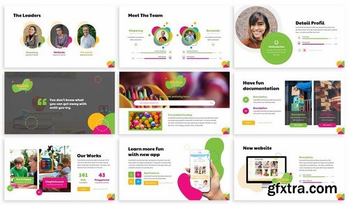 Kidza - Education Powerpoint Template