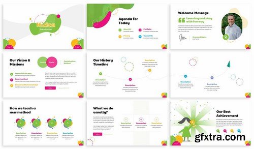 Kidza - Education Powerpoint Template