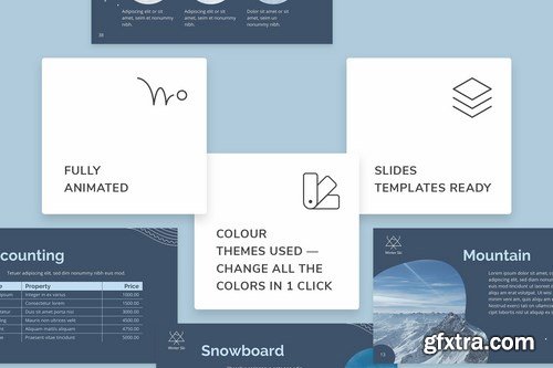 Ski Resort PowerPoint Presentation Template