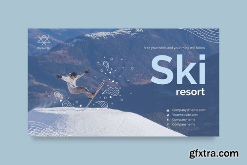 Ski Resort PowerPoint Presentation Template