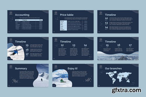 Ski Resort PowerPoint Presentation Template