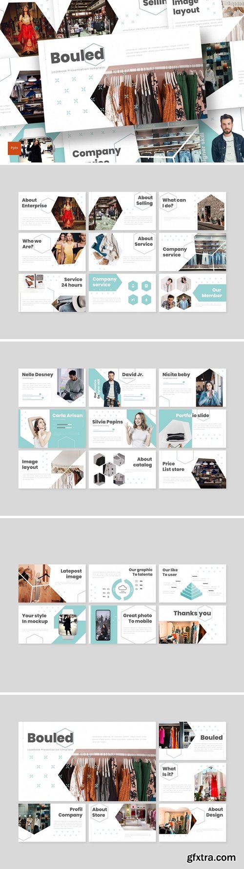 Bouled Powerpoint, Keynote and Google Slides Templates