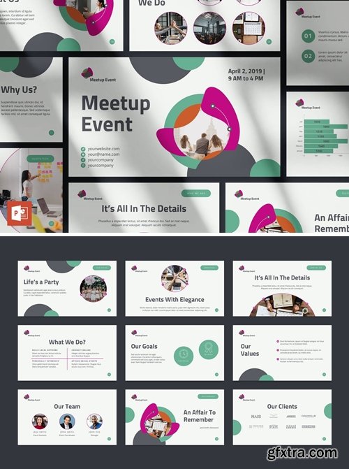 Meetup Event PowerPoint Presentation Template