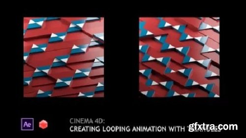 Cinema 4D and Redshift: Creating looping animation with triangles