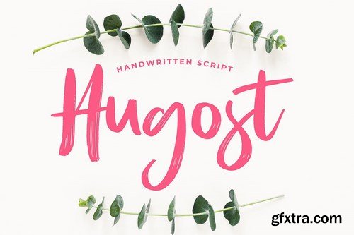 Hugost Handwritten Brush Font