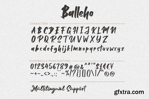 Balleho Font