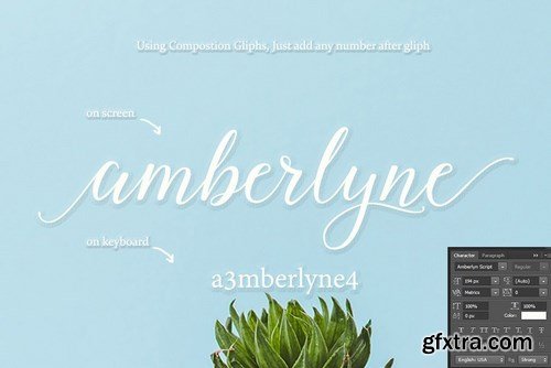 CM - Amberlyne Script 1690979