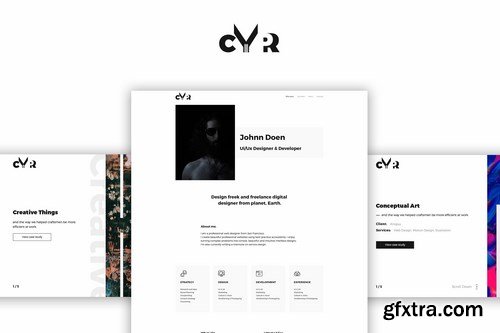 Cypr - Personal Portfolio PSD Template