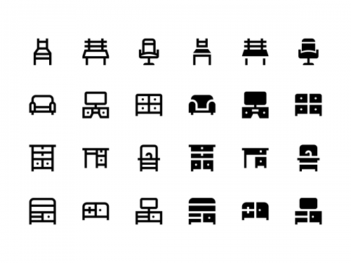 44 Furniture Icons - 44-furniture-icons