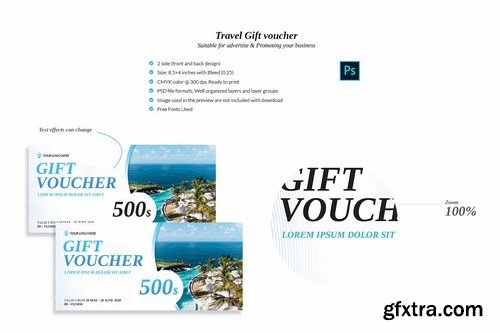 Travel Gift voucher