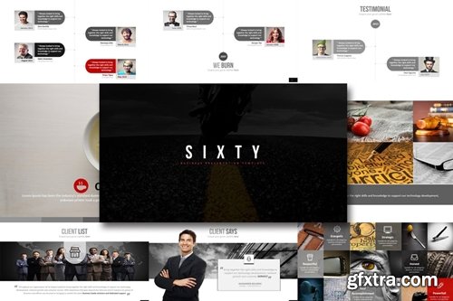 Sixty - Powerpoint Template