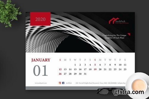 2020 Architect Building Office Calendar Pro