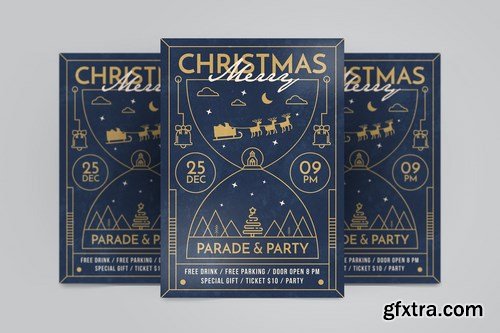 Christmas Party Flyers Pack