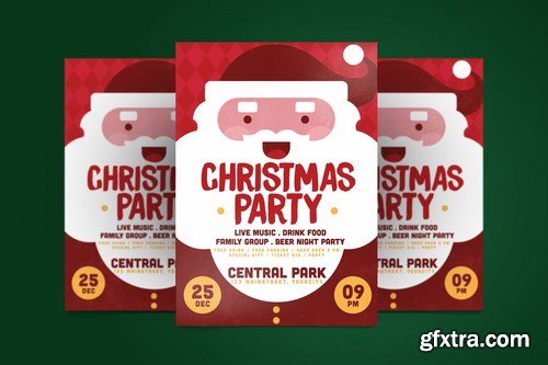 Christmas Party Flyers Pack