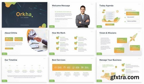 Orkha - Business Powerpoint Template