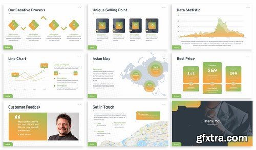 Orkha - Business Powerpoint Template