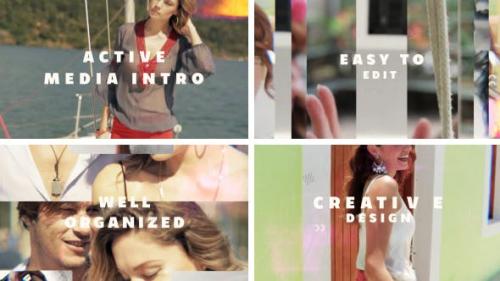 Videohive - Active Media Intro