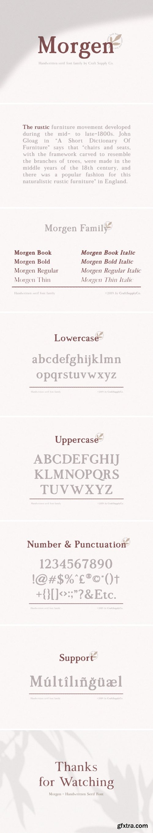 Morgen Font