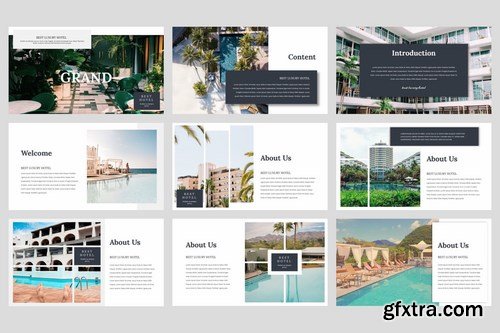 Grand - Hotel Powerpoint Google Slides and Keynote Templates