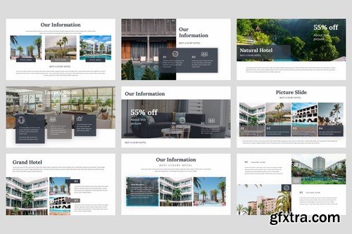 Grand - Hotel Powerpoint Google Slides and Keynote Templates