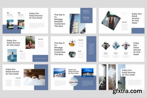 Sava - Hotel Powerpoint Google Slides and Keynote Templates