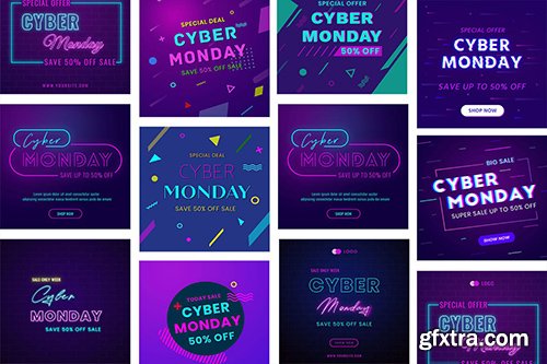 Cyber Monday Sales Banner