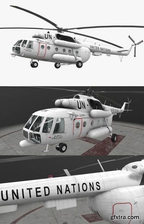 Mi-8MTV UN 3D model