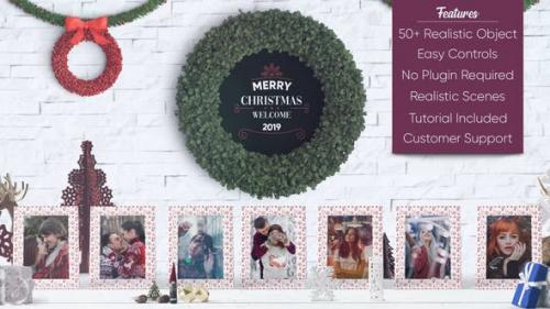 Videohive - Christmas Photo Gallery