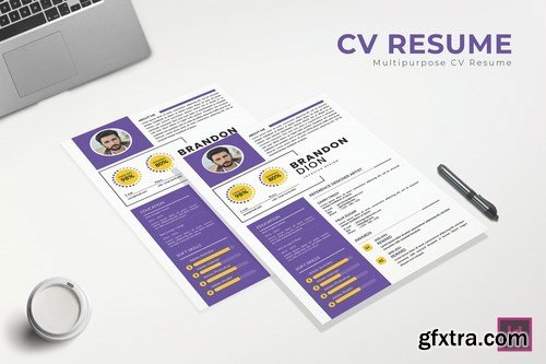 Designer CV Resume Template