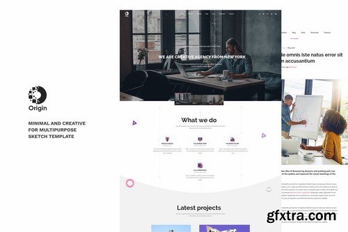 Origin - Minimal and Creative for Multipurpose