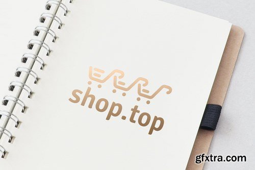 Shop Top Logo Template