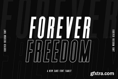 CM - Forever Freedom Font Family 4345920