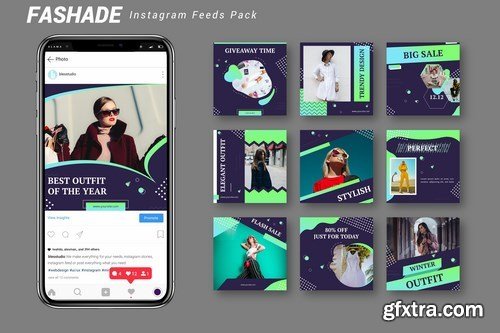 Fashade - Instagram Feeds Pack