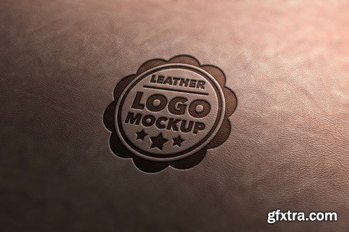 Leather Stamp Mockup Vol.3