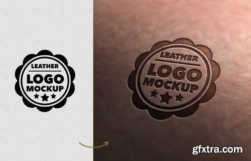 Leather Stamp Mockup Vol.3