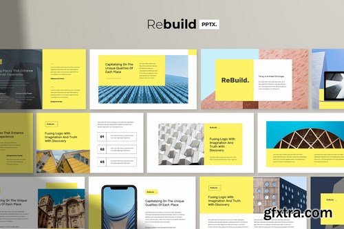 Rebuild - Modern Powerpoint and Google Slides Templates